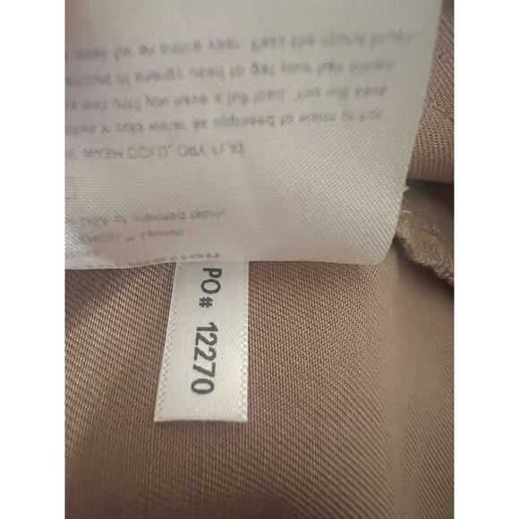 Reformation Montana High Waist Tan Pull on Jogger Pants Small USA Elastic Waist - Picture 6 of 8